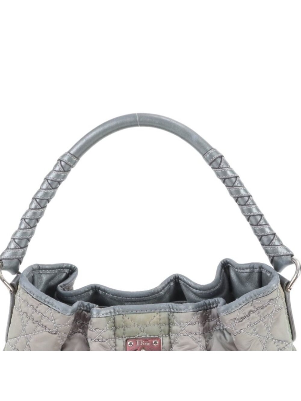 ★SOLD★ Dior Fukuya Hatchobori Store Cannage Leather Shoulder Bag with Tote - Picture 2 of 9